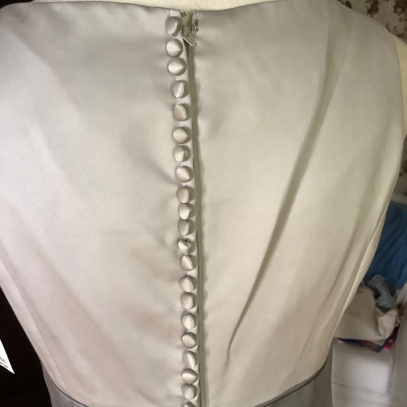 Jim Hjelm Occasions Special Occasion Dress Gown Beige Size Small - Picture 7 of 12